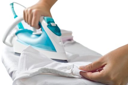 woman-ironing